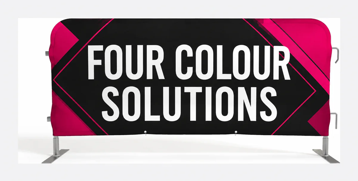 Crowd Barrier Jacket Banner